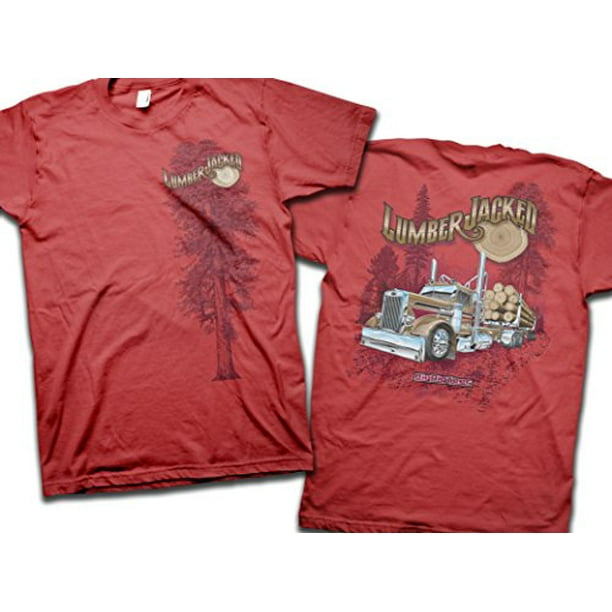 XXX-Large Big Rig Tees Lumber Jacked T-Shirt XXX-Large Big Rig Tees Lumber Jacked T-Shirt